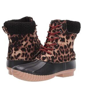 Report Ulrich Faux Shearling Trimmed Duck Boot